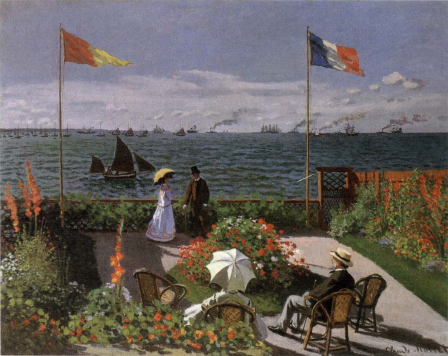 Terrace at Sainte-Adresse